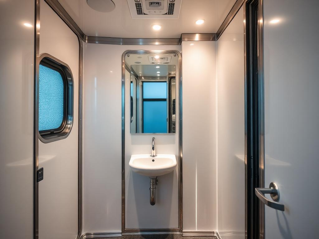 Luxury Restroom Trailers in Angier, NC